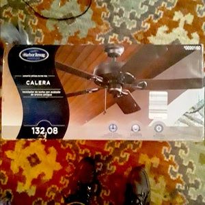 Harbor Breeze Calera 52” Ceiling Fan- Aged Bronze
